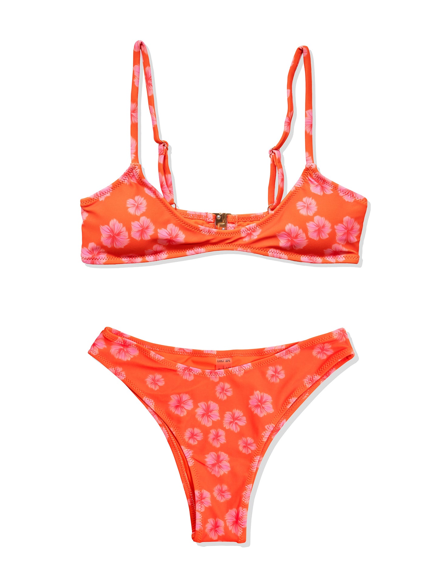 BLOOM SCOOP HIGH CUT BIKINI SET