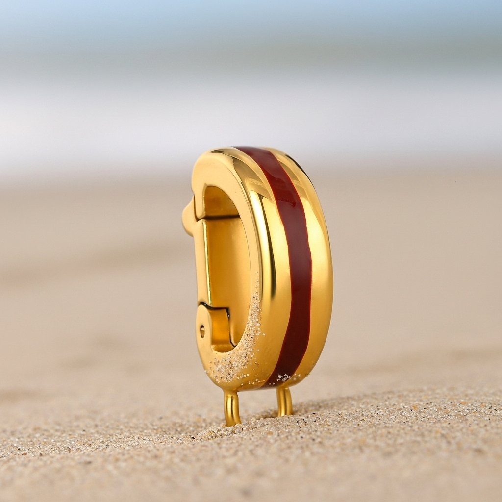 Bikini Charm Red Buckle
